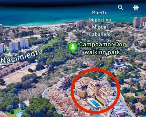 Parkování  Orihuela Costa ALICANTE