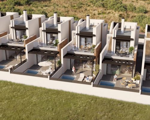 New Scandinavian Style Homes in Aguas Nuevas Torrevieja