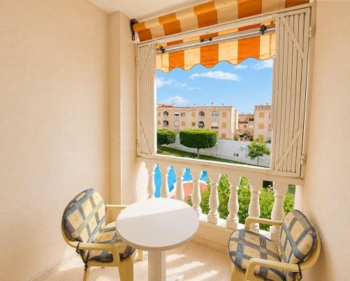 Opportunity for a 1 bedroom with pool and green areas