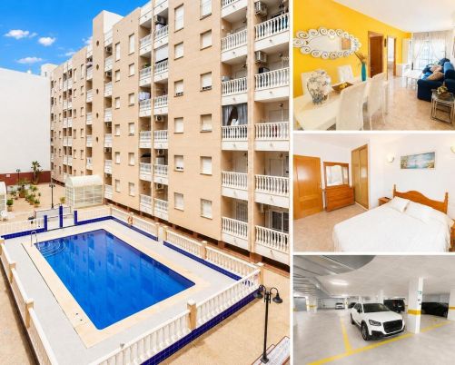 Opportunity to own a 2-bedroom apartment with a pool and garage